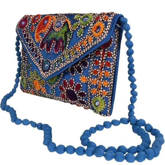 2 for $20 Must bundle/ 
Hand embroidered Mirrored clutch bags for women - Picture 2 of 10